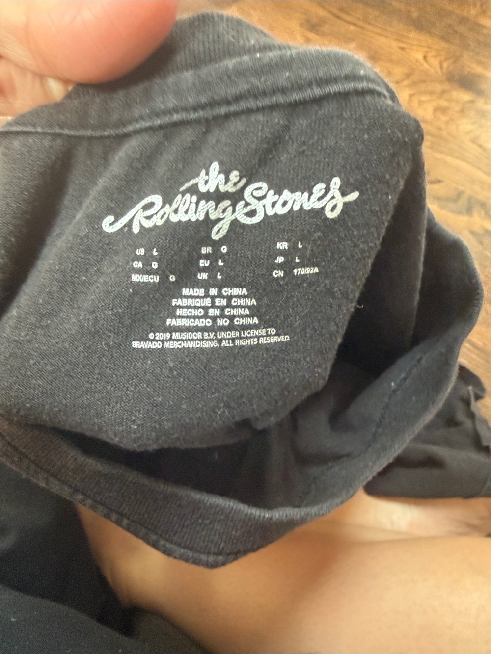 Rolling Stones T-shirt size large - Picture 3 of 3